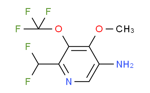 AM194494 | 1803642-65-0 | 5-Amino-2-(difluoromethyl)-4-methoxy-3-(trifluoromethoxy)pyridine