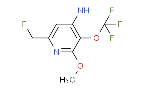4-Amino-6-(fluoromethyl)-2-methoxy-3-(trifluoromethoxy)pyridine