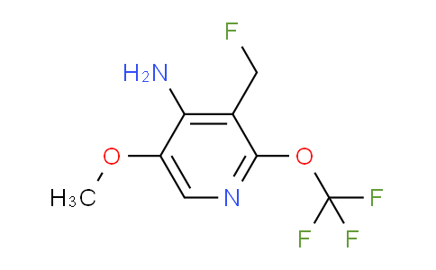 AM194524 | 1803642-20-7 | 4-Amino-3-(fluoromethyl)-5-methoxy-2-(trifluoromethoxy)pyridine