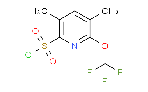 AM194527 | 1804004-06-5 | 3,5-Dimethyl-2-(trifluoromethoxy)pyridine-6-sulfonyl chloride
