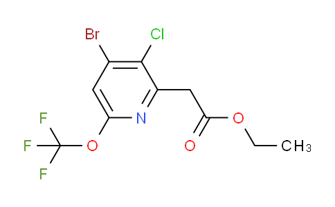 AM19454 | 1804540-26-8 | Ethyl 4-bromo-3-chloro-6-(trifluoromethoxy)pyridine-2-acetate