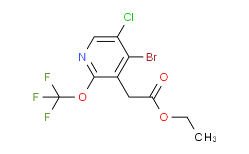 AM19455 | 1804592-73-1 | Ethyl 4-bromo-5-chloro-2-(trifluoromethoxy)pyridine-3-acetate