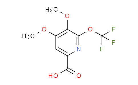 AM194555 | 1803554-25-7 | 3,4-Dimethoxy-2-(trifluoromethoxy)pyridine-6-carboxylic acid