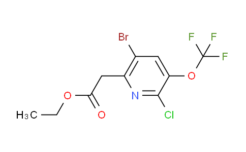 AM19457 | 1806078-75-0 | Ethyl 5-bromo-2-chloro-3-(trifluoromethoxy)pyridine-6-acetate