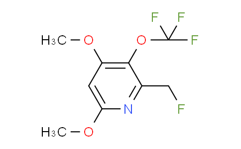 AM194617 | 1803674-41-0 | 4,6-Dimethoxy-2-(fluoromethyl)-3-(trifluoromethoxy)pyridine