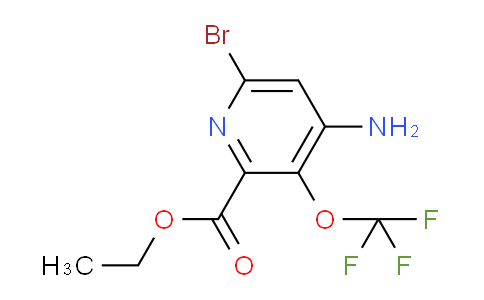 AM194639 | 1804527-28-3 | Ethyl 4-amino-6-bromo-3-(trifluoromethoxy)pyridine-2-carboxylate