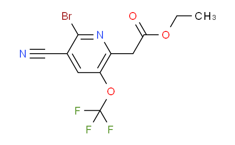 AM19465 | 1803617-93-7 | Ethyl 2-bromo-3-cyano-5-(trifluoromethoxy)pyridine-6-acetate