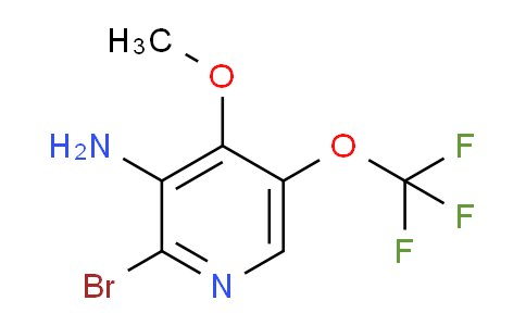 AM194655 | 1803442-08-1 | 3-Amino-2-bromo-4-methoxy-5-(trifluoromethoxy)pyridine