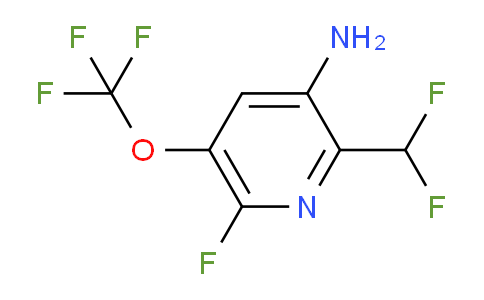 AM194697 | 1804028-85-0 | 3-Amino-2-(difluoromethyl)-6-fluoro-5-(trifluoromethoxy)pyridine