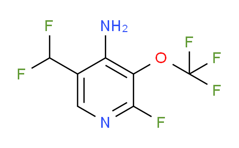 4-Amino-5-(difluoromethyl)-2-fluoro-3-(trifluoromethoxy)pyridine