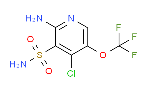 2-Amino-4-chloro-5-(trifluoromethoxy)pyridine-3-sulfonamide