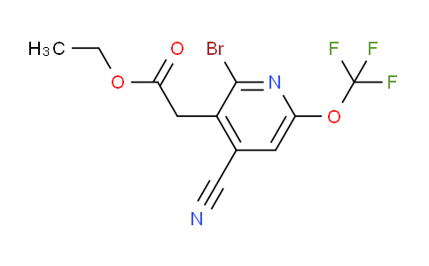 AM19472 | 1803617-98-2 | Ethyl 2-bromo-4-cyano-6-(trifluoromethoxy)pyridine-3-acetate