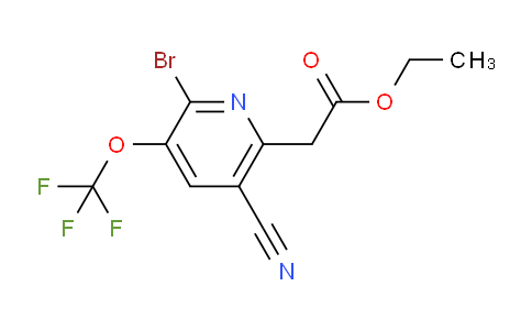 AM19475 | 1806228-00-1 | Ethyl 2-bromo-5-cyano-3-(trifluoromethoxy)pyridine-6-acetate