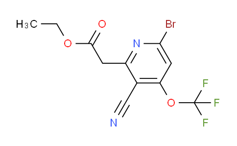 AM19477 | 1804395-30-9 | Ethyl 6-bromo-3-cyano-4-(trifluoromethoxy)pyridine-2-acetate
