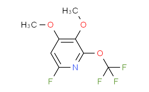 AM194784 | 1803937-10-1 | 3,4-Dimethoxy-6-fluoro-2-(trifluoromethoxy)pyridine