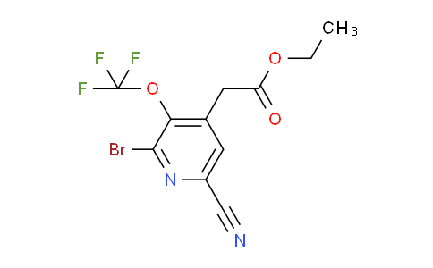 AM19480 | 1806156-73-9 | Ethyl 2-bromo-6-cyano-3-(trifluoromethoxy)pyridine-4-acetate
