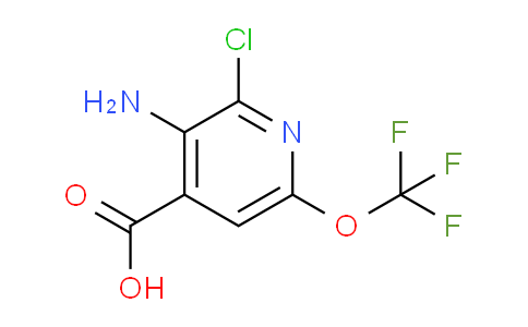 3-Amino-2-chloro-6-(trifluoromethoxy)pyridine-4-carboxylic acid