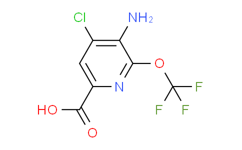 AM194827 | 1804532-43-1 | 3-Amino-4-chloro-2-(trifluoromethoxy)pyridine-6-carboxylic acid