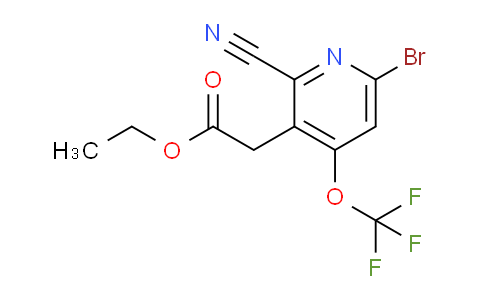 AM19483 | 1803984-93-1 | Ethyl 6-bromo-2-cyano-4-(trifluoromethoxy)pyridine-3-acetate