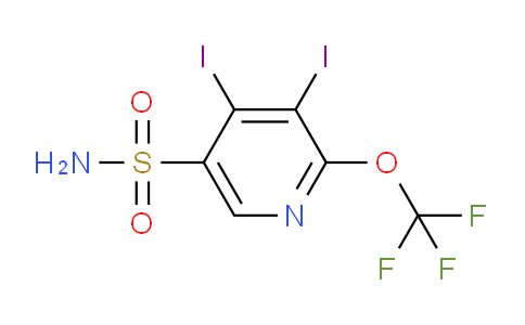 AM194832 | 1804566-85-5 | 3,4-Diiodo-2-(trifluoromethoxy)pyridine-5-sulfonamide