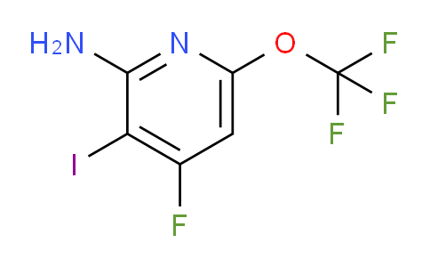 2-Amino-4-fluoro-3-iodo-6-(trifluoromethoxy)pyridine