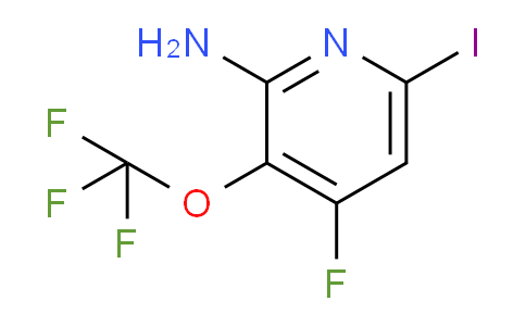 2-Amino-4-fluoro-6-iodo-3-(trifluoromethoxy)pyridine