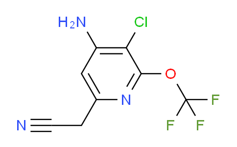 AM194856 | 1805942-64-6 | 4-Amino-3-chloro-2-(trifluoromethoxy)pyridine-6-acetonitrile