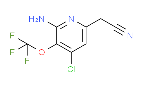 AM194858 | 1804584-73-3 | 2-Amino-4-chloro-3-(trifluoromethoxy)pyridine-6-acetonitrile