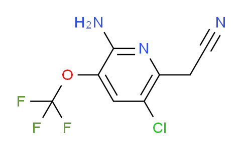 AM194862 | 1804542-92-4 | 2-Amino-5-chloro-3-(trifluoromethoxy)pyridine-6-acetonitrile