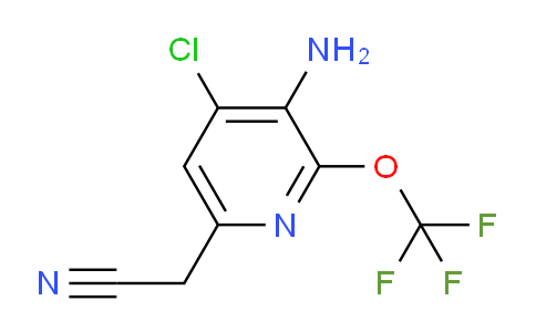 AM194874 | 1803463-99-1 | 3-Amino-4-chloro-2-(trifluoromethoxy)pyridine-6-acetonitrile