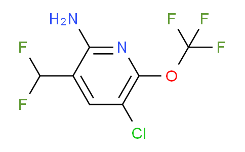 AM194880 | 1804012-46-1 | 2-Amino-5-chloro-3-(difluoromethyl)-6-(trifluoromethoxy)pyridine