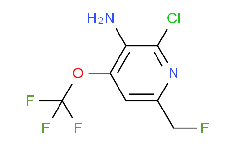 AM194884 | 1804012-02-9 | 3-Amino-2-chloro-6-(fluoromethyl)-4-(trifluoromethoxy)pyridine