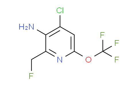 AM194886 | 1804010-89-6 | 3-Amino-4-chloro-2-(fluoromethyl)-6-(trifluoromethoxy)pyridine