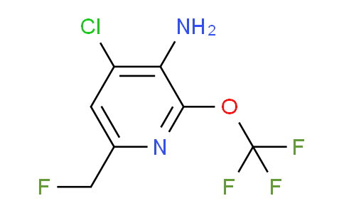 AM194887 | 1803463-73-1 | 3-Amino-4-chloro-6-(fluoromethyl)-2-(trifluoromethoxy)pyridine