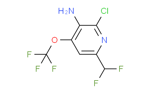 AM194892 | 1804518-30-6 | 3-Amino-2-chloro-6-(difluoromethyl)-4-(trifluoromethoxy)pyridine