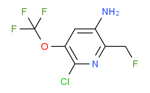 AM194908 | 1804012-10-9 | 3-Amino-6-chloro-2-(fluoromethyl)-5-(trifluoromethoxy)pyridine