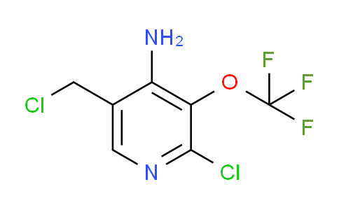 4-Amino-2-chloro-5-(chloromethyl)-3-(trifluoromethoxy)pyridine