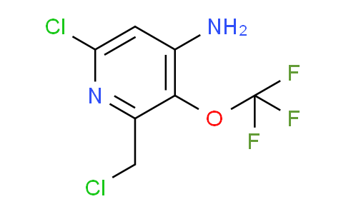 4-Amino-6-chloro-2-(chloromethyl)-3-(trifluoromethoxy)pyridine