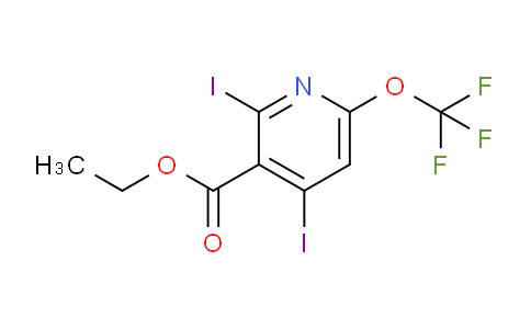 Ethyl 2,4-diiodo-6-(trifluoromethoxy)pyridine-3-carboxylate