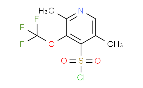 2,5-Dimethyl-3-(trifluoromethoxy)pyridine-4-sulfonyl chloride