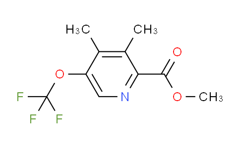 Methyl 3,4-dimethyl-5-(trifluoromethoxy)pyridine-2-carboxylate