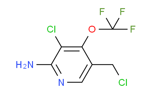 2-Amino-3-chloro-5-(chloromethyl)-4-(trifluoromethoxy)pyridine