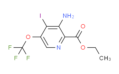 AM194972 | 1804606-29-8 | Ethyl 3-amino-4-iodo-5-(trifluoromethoxy)pyridine-2-carboxylate