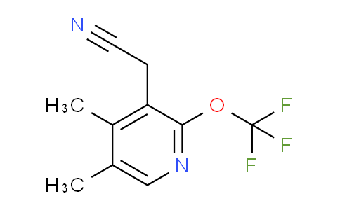 4,5-Dimethyl-2-(trifluoromethoxy)pyridine-3-acetonitrile