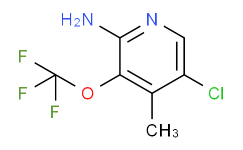 2-Amino-5-chloro-4-methyl-3-(trifluoromethoxy)pyridine
