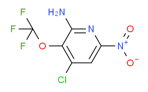 2-Amino-4-chloro-6-nitro-3-(trifluoromethoxy)pyridine