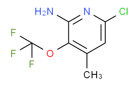 2-Amino-6-chloro-4-methyl-3-(trifluoromethoxy)pyridine