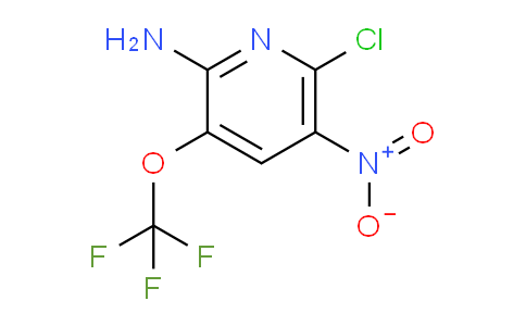 2-Amino-6-chloro-5-nitro-3-(trifluoromethoxy)pyridine
