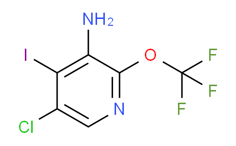3-Amino-5-chloro-4-iodo-2-(trifluoromethoxy)pyridine