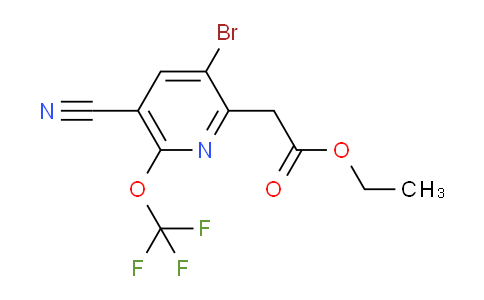 AM19502 | 1806199-11-0 | Ethyl 3-bromo-5-cyano-6-(trifluoromethoxy)pyridine-2-acetate